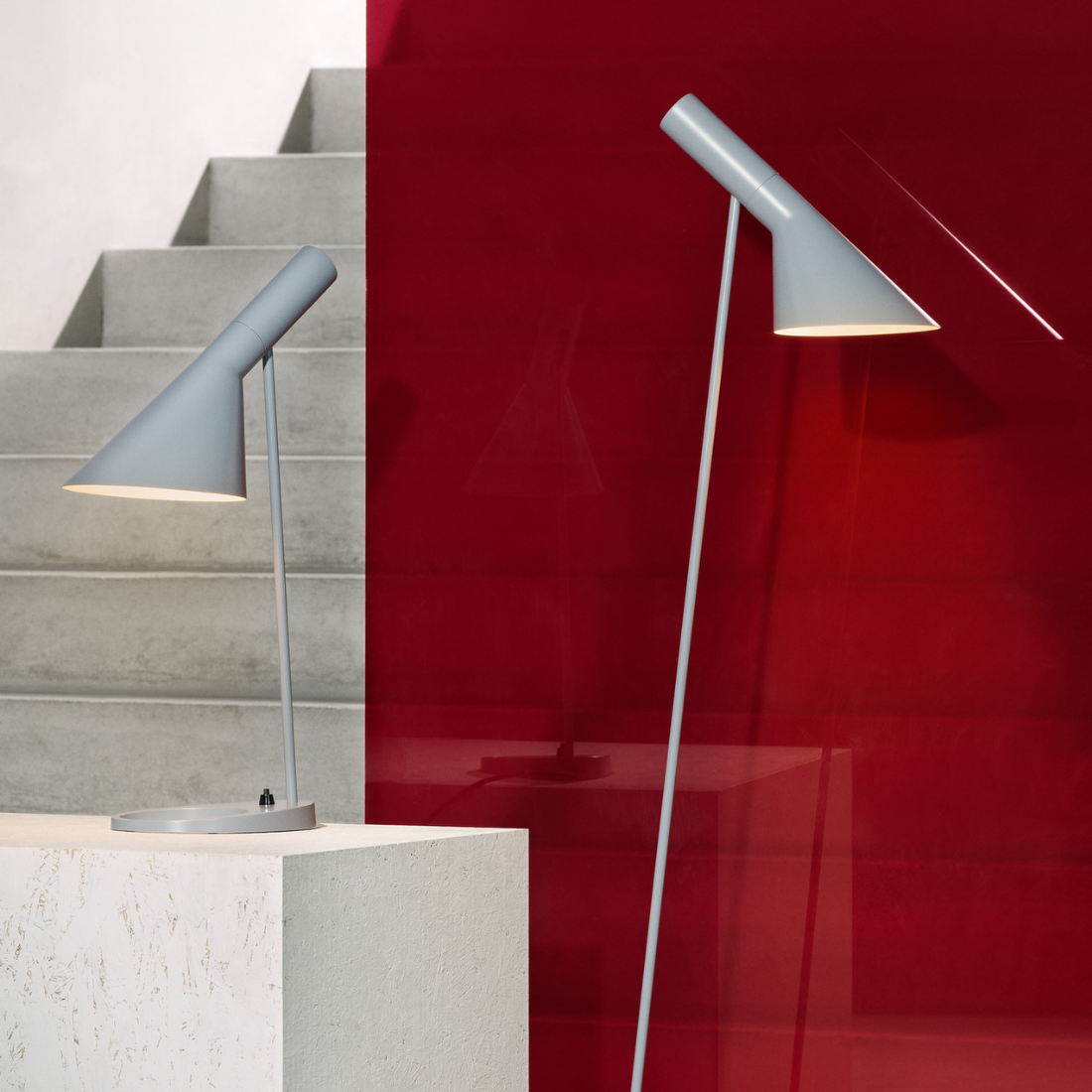 Louis Poulsen AJ フロアランプ 真鍮ポリッシュ仕上【展示品】