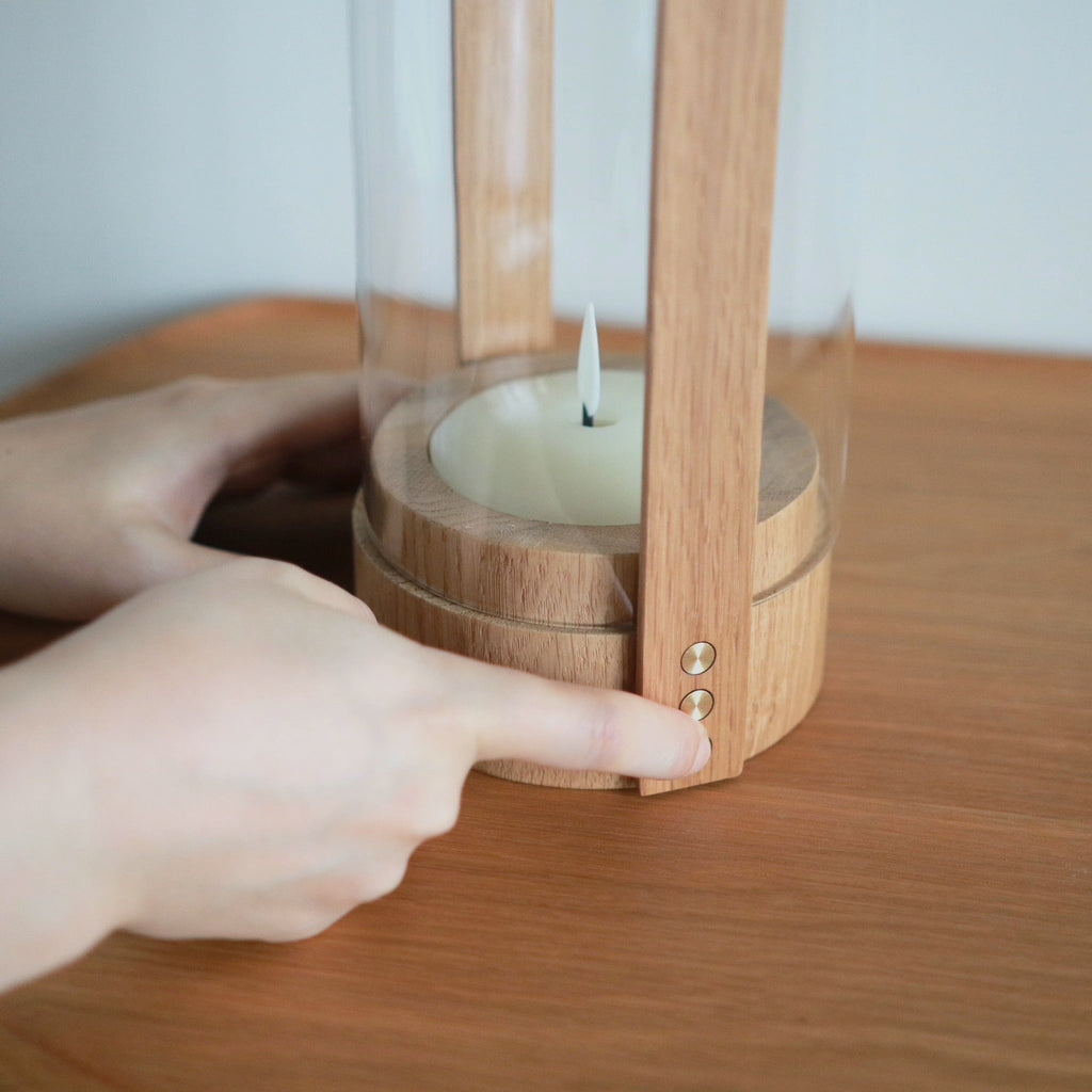 レ・クリント CANDLELIGHT（キャンドルライト）｜北欧デザイン コードレス テーブルランプ【展示品】