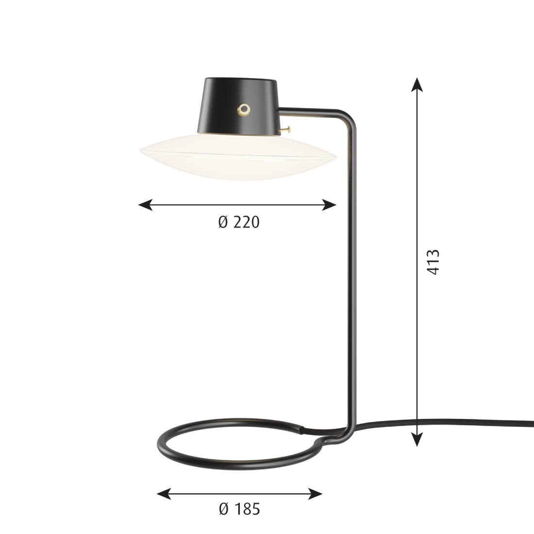 Louis Poulsen AJ オックスフォード テーブルランプ【展示品】