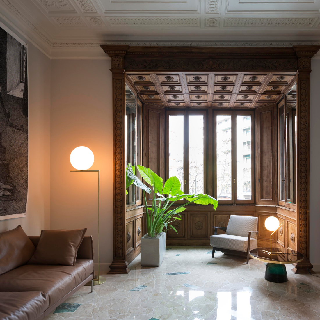 FLOS IC Lights F1（アイシーライト F1）｜北欧デザイン フロアランプ【展示品】