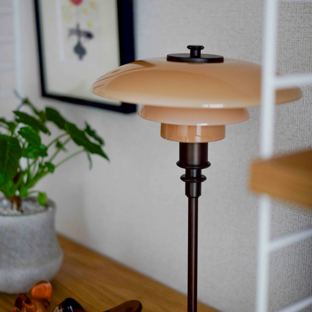 Louis Poulsen PH 2/1 テーブルランプ ダスティー・テラコッタ【展示品】