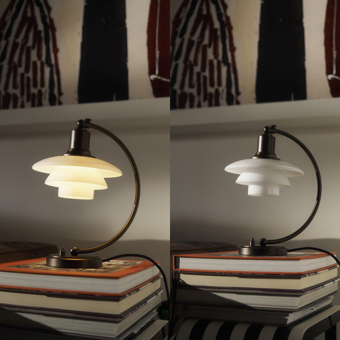 Louis Poulsen PH 2/2 ルナ エイジドブラス テーブルランプ【展示品】