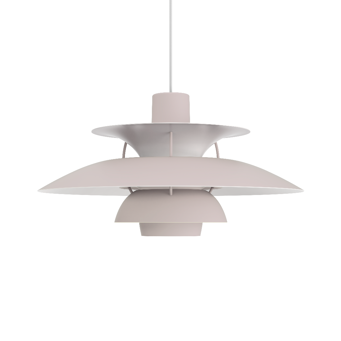 Louis Poulsen PH 5 ペンダントライト モノクローム オイスター・グレー【展示品】