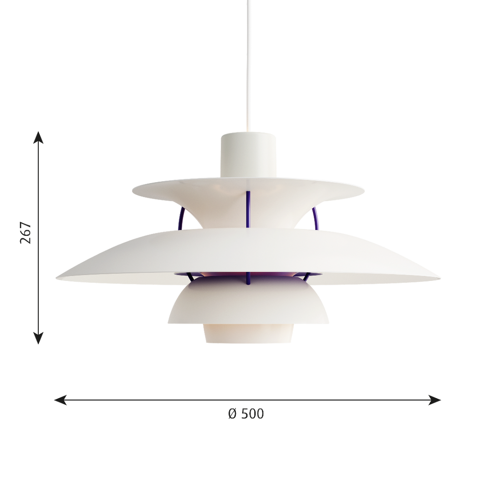 Louis Poulsen PH 5 ペンダントライト クラシックホワイト【展示品】