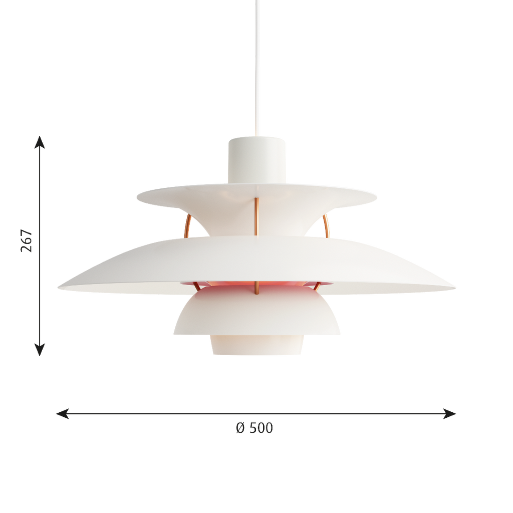 Louis Poulsen PH 5 ペンダントライト モダンホワイト【展示品】