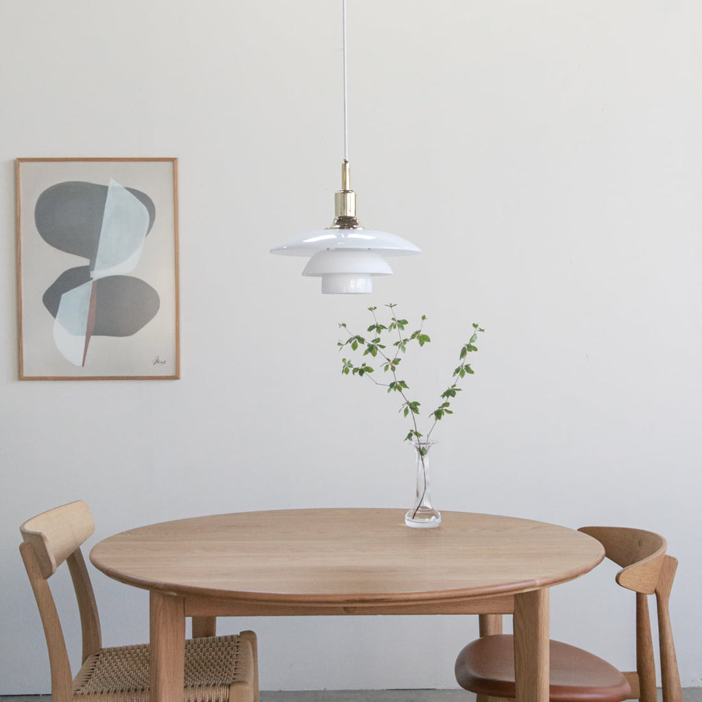 Louis Poulsen PH 3½–3 グラスペンダント｜タイムレスな北欧デザイン【展示品】