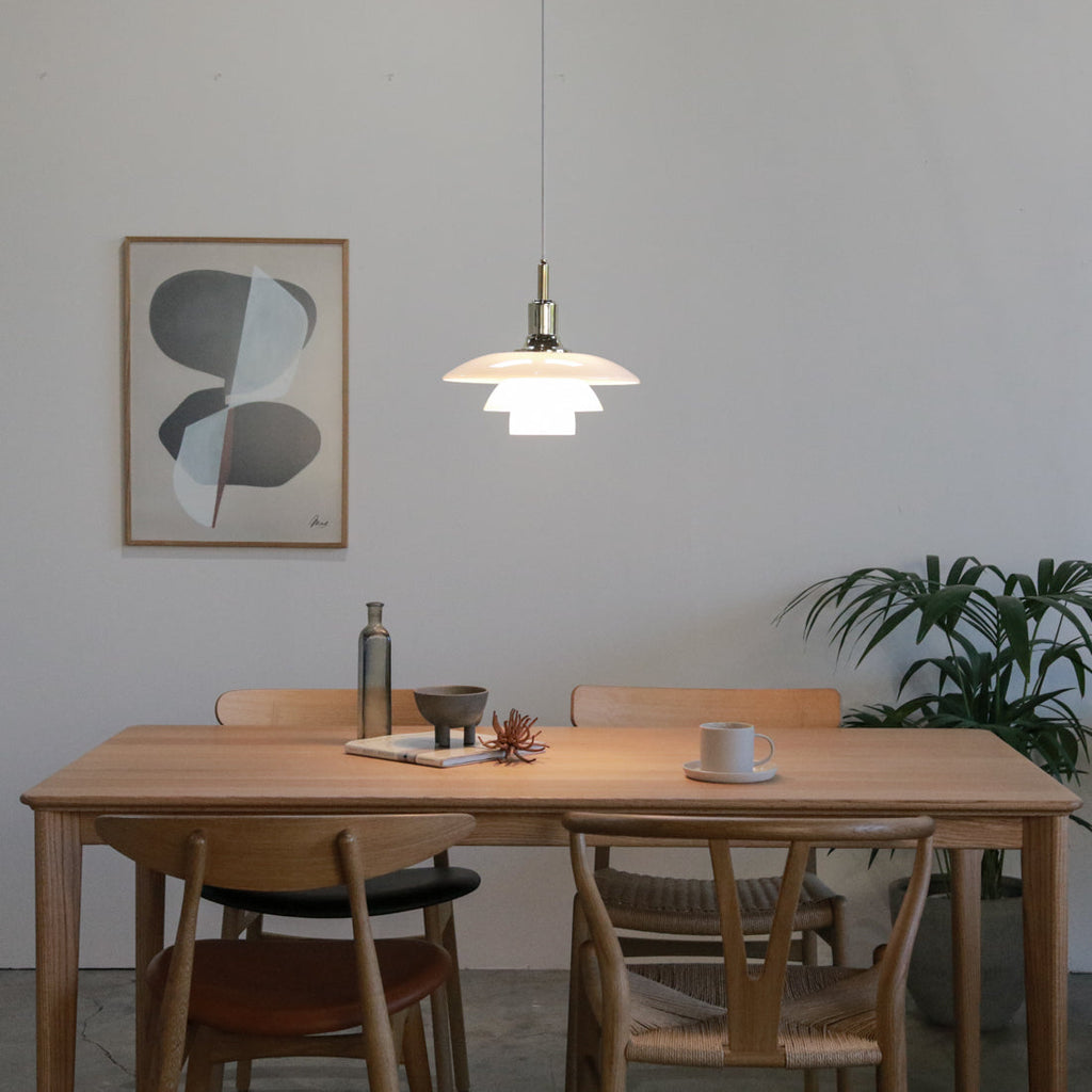Louis Poulsen PH 3½–3 グラスペンダント｜タイムレスな北欧デザイン【展示品】