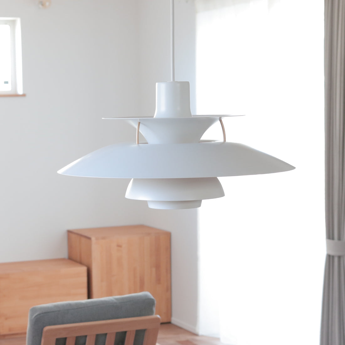 Louis Poulsen PH 5 ペンダントライト モノクローム ホワイト【展示品】