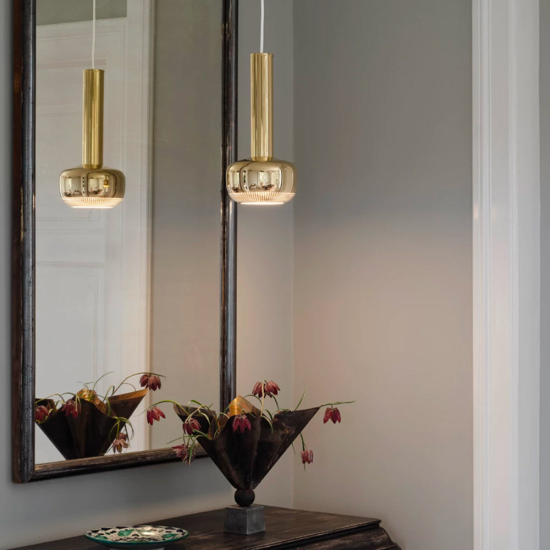 Louis Poulsen VL56 ペンダントライト（シルヴァー／真鍮）【展示品】