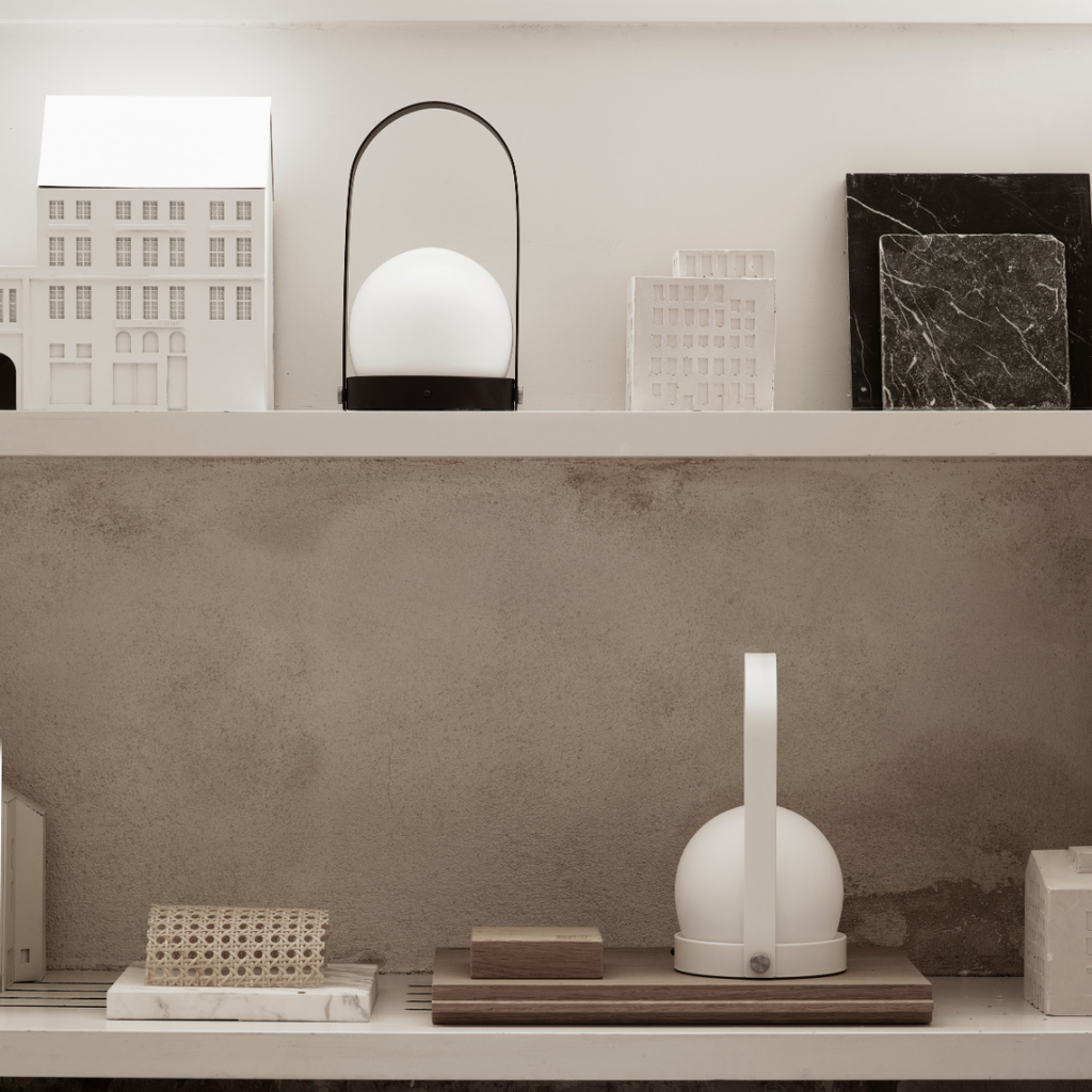 Audo Copenhagen CARRIE Portable Lamp（キャリー ポータブル ランプ）｜北欧デザイン コードレスランプ【展示品】