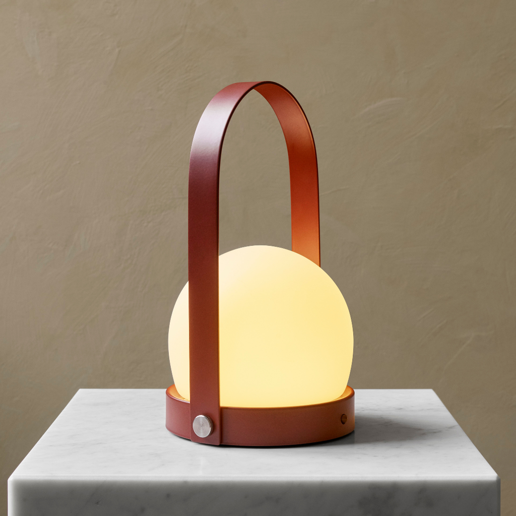 Audo Copenhagen CARRIE Portable Lamp（キャリー ポータブル ランプ）｜北欧デザイン コードレスランプ【展示品】