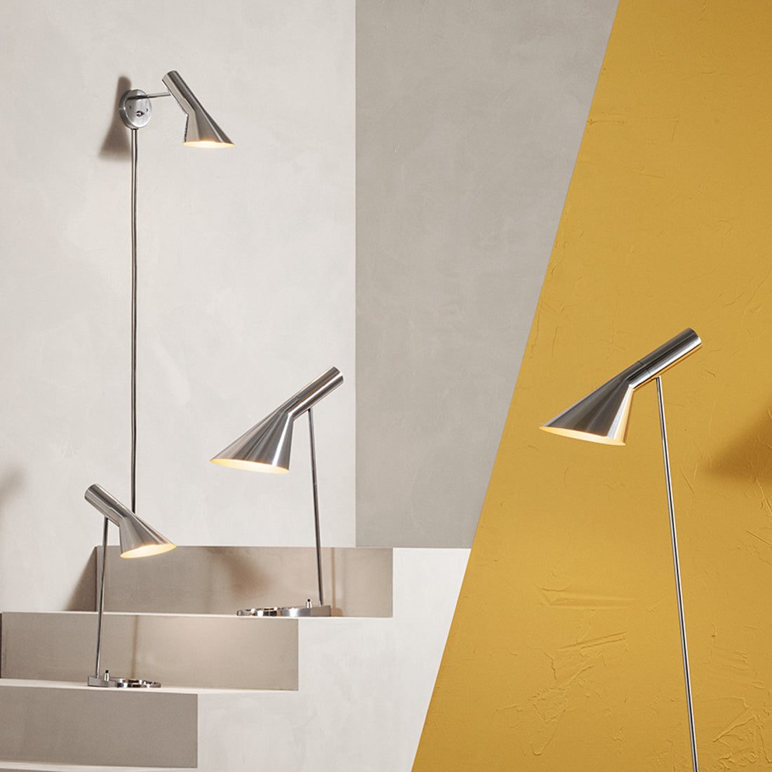 Louis Poulsen AJ ミニテーブルランプ 真鍮ポリッシュ【展示品】