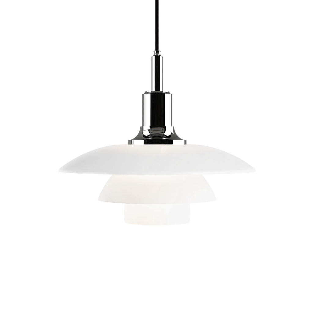 Louis Poulsen PH 3½–3 グラスペンダント｜タイムレスな北欧デザイン【展示品】