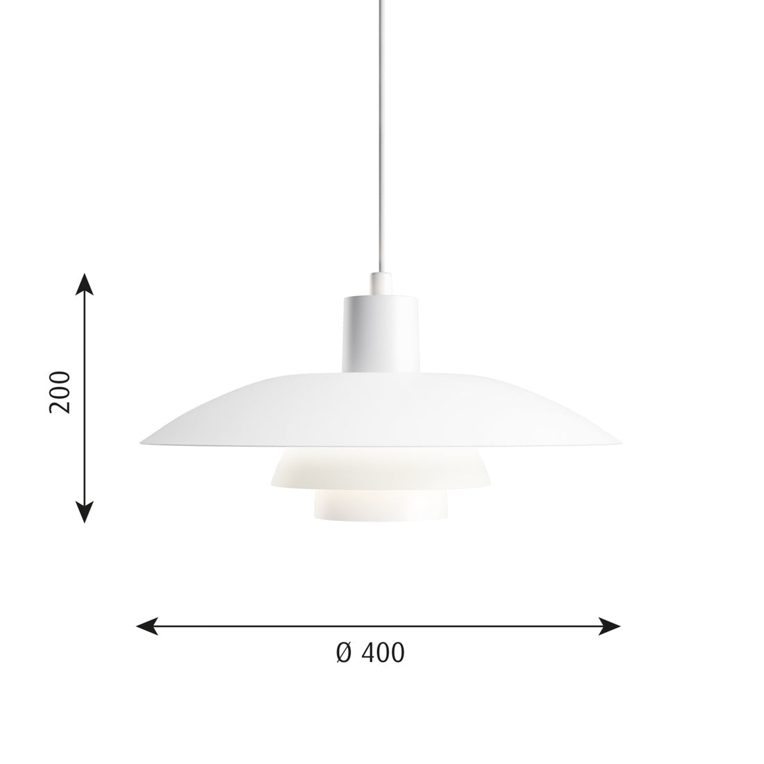 Louis Poulsen PH 4/3 ペンダントライト｜ポール・ヘニングセンの名作【展示品】