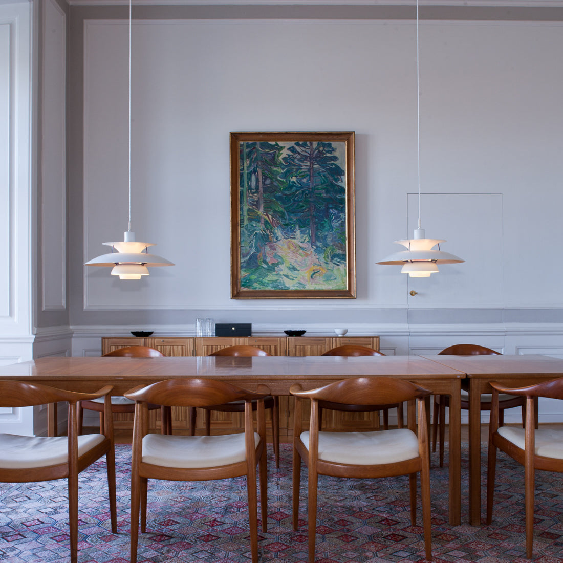 Louis Poulsen PH 5 ペンダントライト モノクローム ホワイト【展示品】