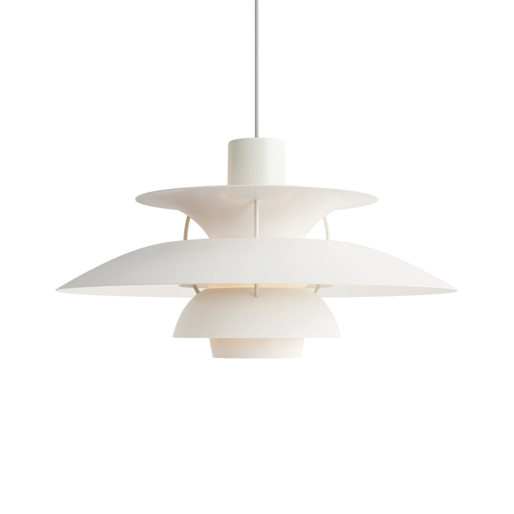 Louis Poulsen PH 5 ペンダントライト モノクローム ホワイト【展示品】