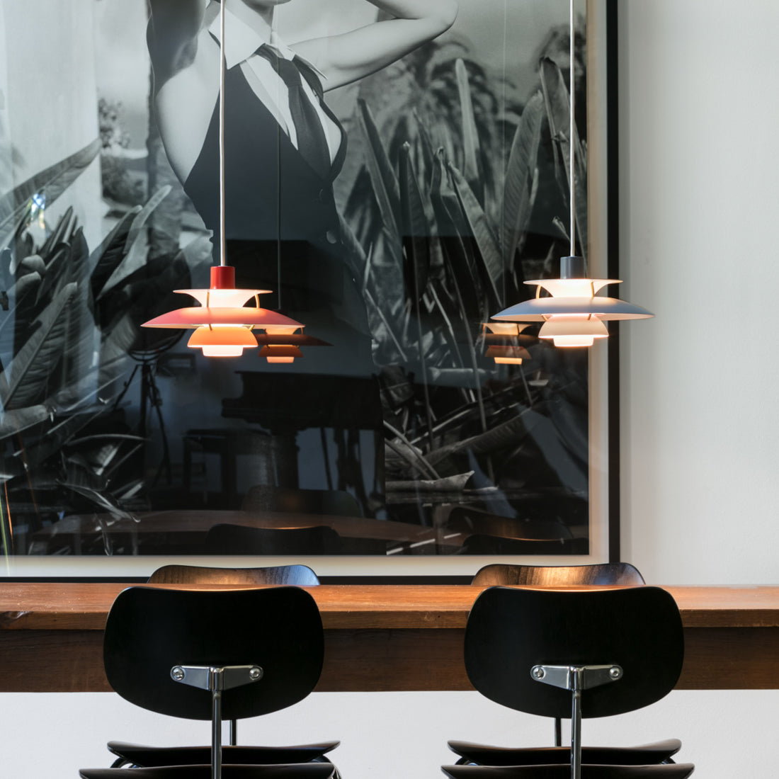 Louis Poulsen PH 5 ペンダントライト モノクローム オイスター・グレー【展示品】