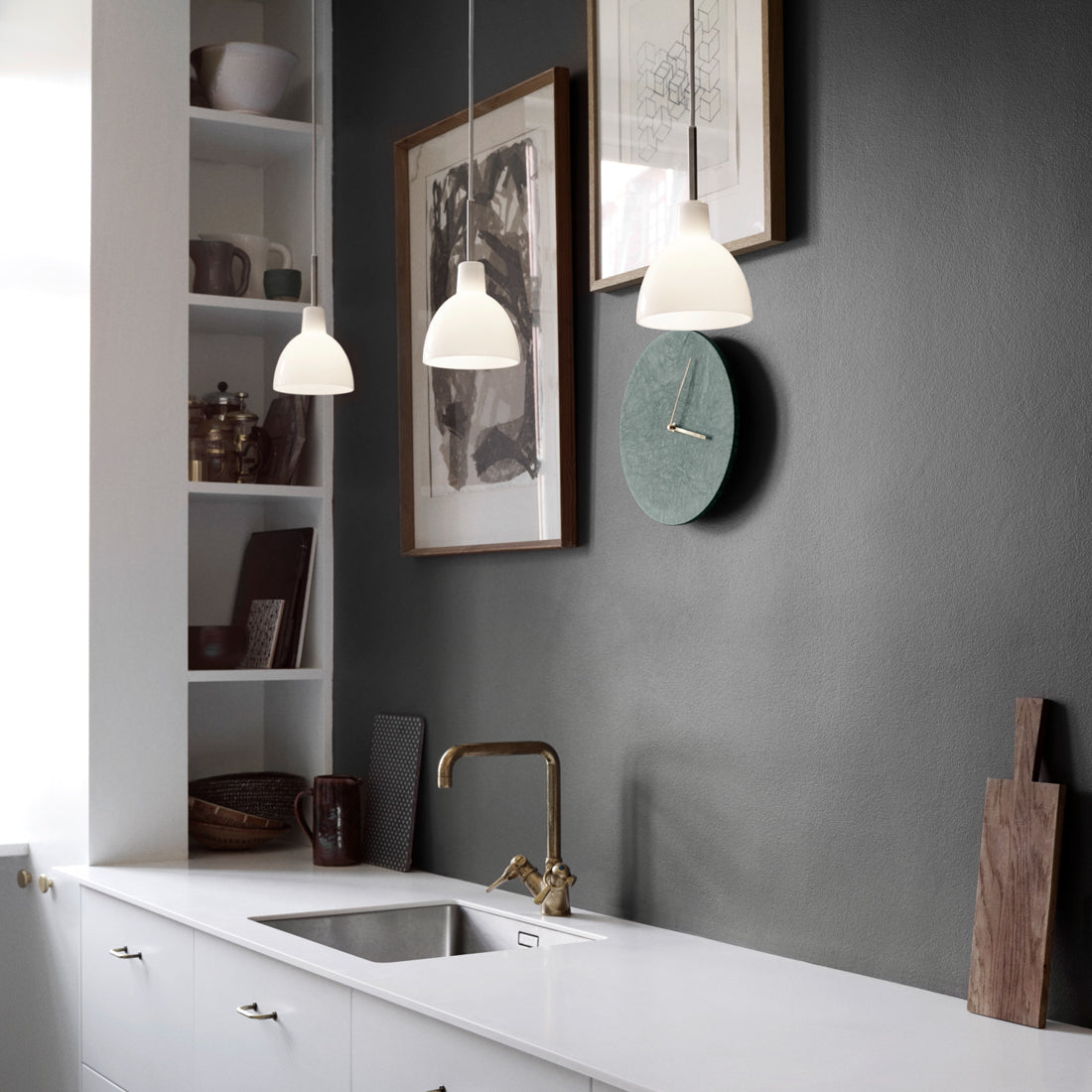 Louis Poulsen Toldbod 155（トルボー 155）グラスペンダントライト｜柔らかな北欧の光【展示品】