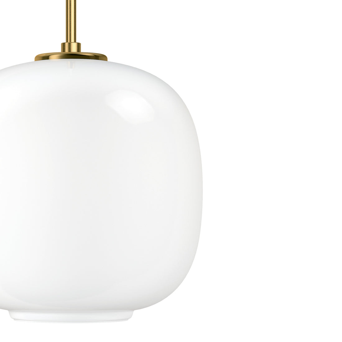 Louis Poulsen VL45 ラジオハウス ペンダントライト｜真鍮と吹きガラスの北欧名作【展示品】