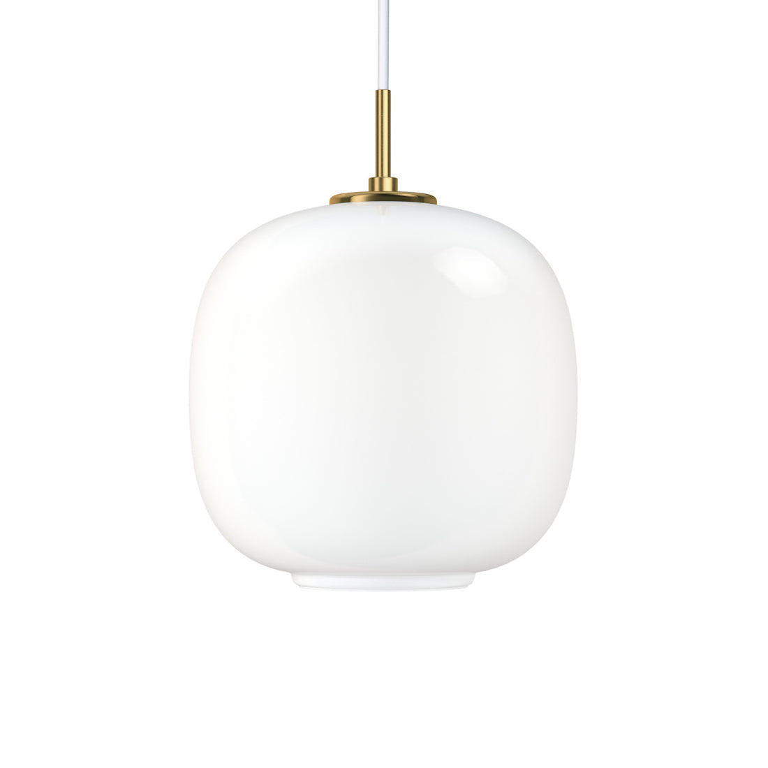 Louis Poulsen VL45 ラジオハウス ペンダントライト｜真鍮と吹きガラスの北欧名作【展示品】