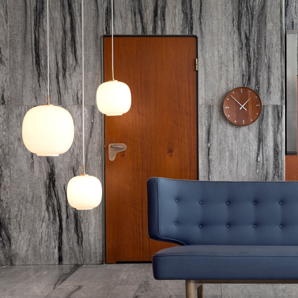 Louis Poulsen VL45 ラジオハウス ペンダントライト｜真鍮と吹きガラスの北欧名作【展示品】