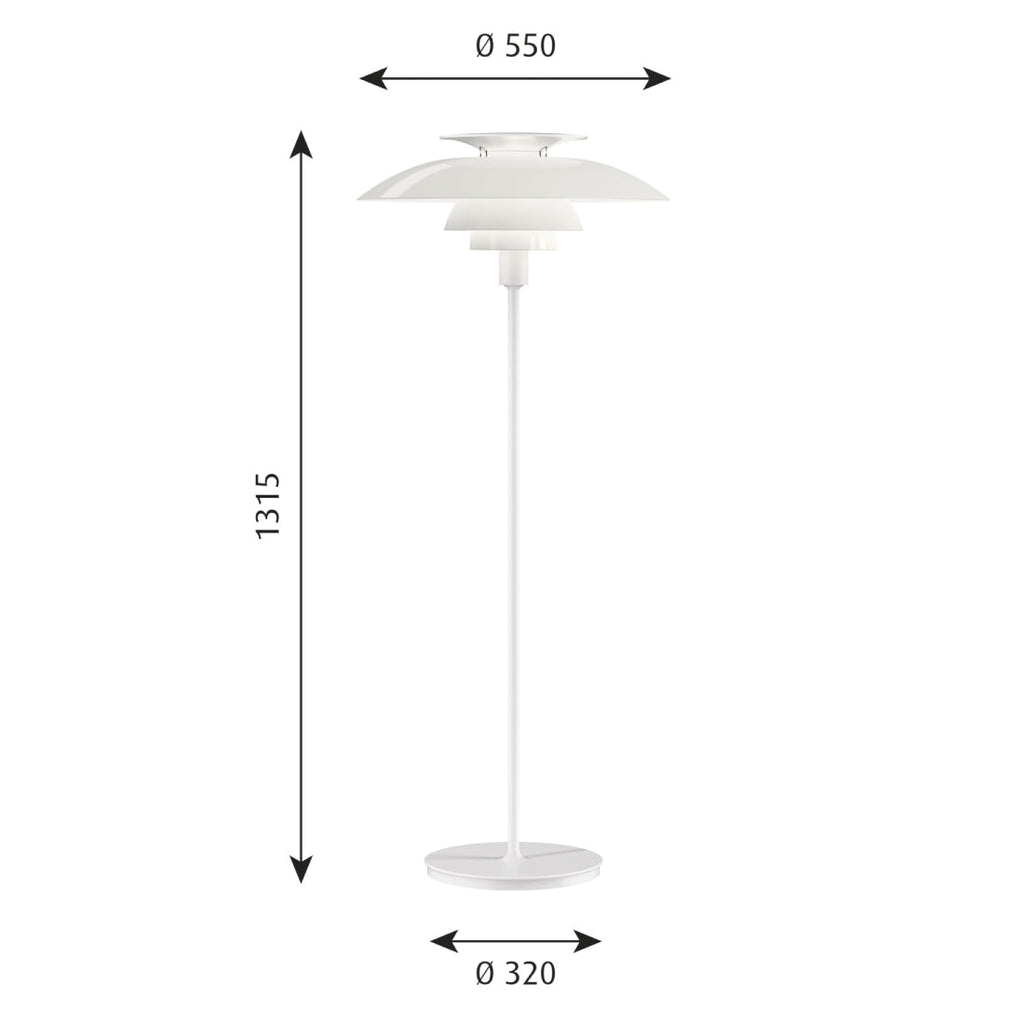 Louis Poulsen PH80 フロアランプ【展示品】